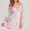 LoveShackFancy Alela Mini Dress