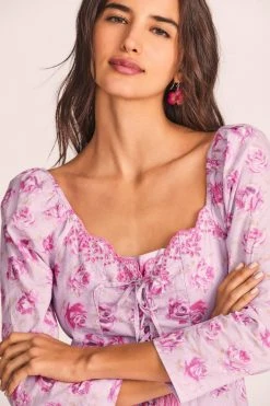 LoveShackFancy New Arrivals Deeba Mini Dress