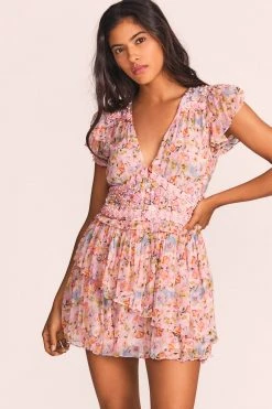 LoveShackFancy Marisela Mini Dress