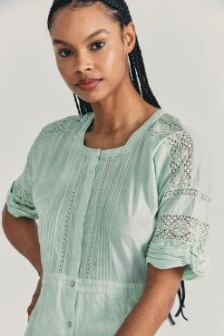 LoveShackFancy Edie Midi Dress