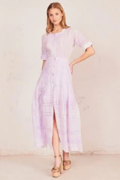 LoveShackFancy Sale Edie Midi Dress