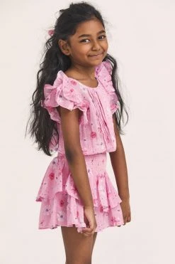 LoveShackFancy Mommy & Me Girls Mini Audette Dress