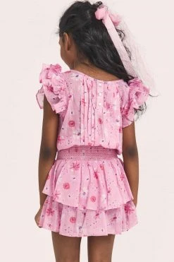 LoveShackFancy Mommy & Me Girls Mini Audette Dress