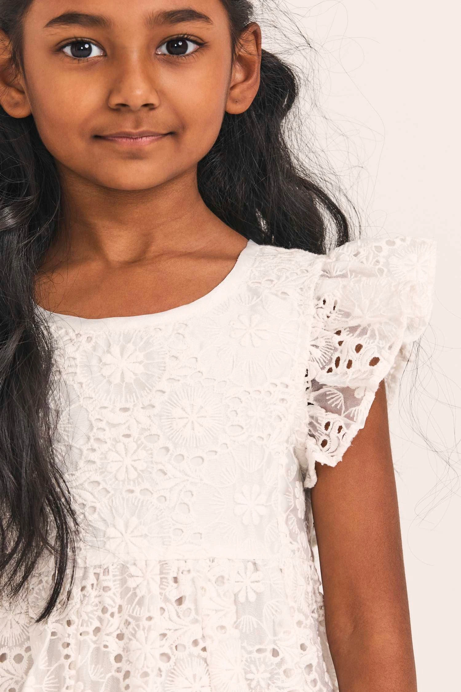 LoveShackFancy Girls Inira Dress 2 LoveShackFancy Girls Inira Dress