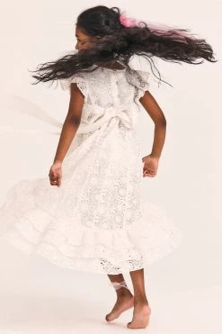 LoveShackFancy Girls Inira Dress 8 LoveShackFancy Girls Inira Dress