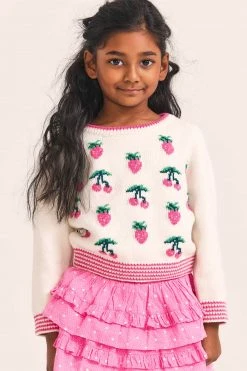 LoveShackFancy Girls Daughtry Pullover