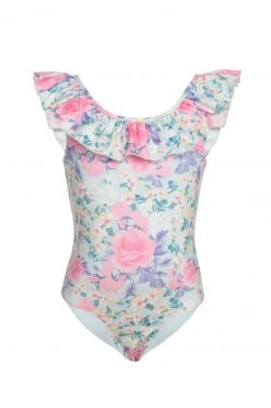 LoveShackFancy Girls Junip Swimsuit