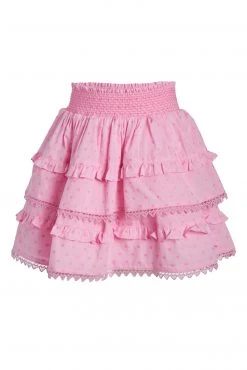 LoveShackFancy X American Girl Girls Rosy Ruffle Billie Skirt