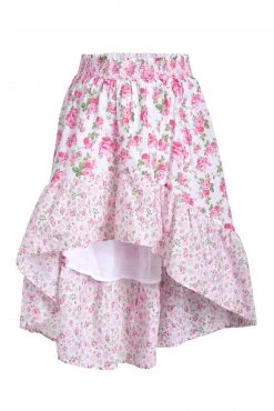 LoveShackFancy X American Girl Girls Floral Flutter Skirt
