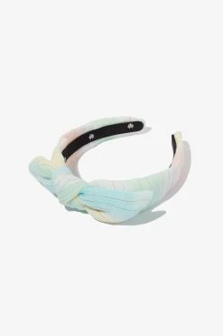 Sale LoveShackFancy X Lele Sadoughi Girls Printed Bow Tie Headband