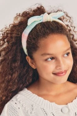 Sale LoveShackFancy X Lele Sadoughi Girls Printed Bow Tie Headband