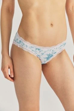 LoveShackFancy LSF X Stripe & Stare Lace Bralette & Underwear Set Sale