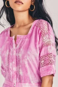 LoveShackFancy Edie Midi Dress