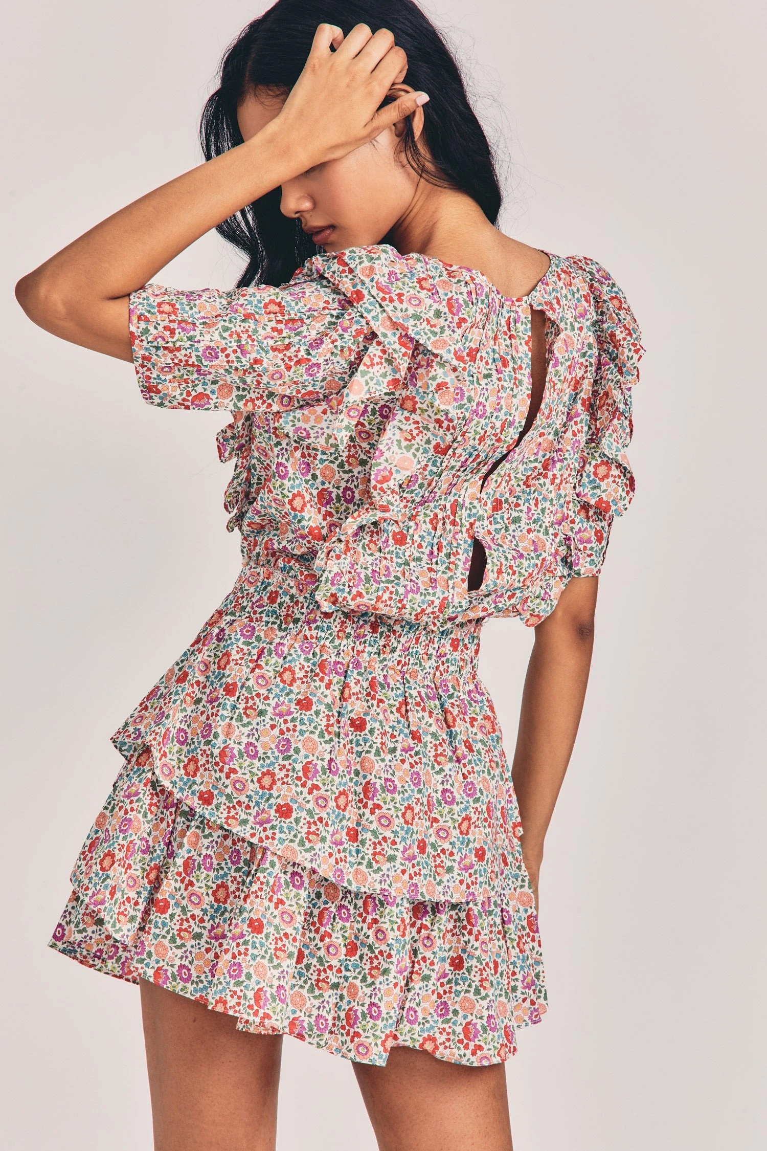LoveShackFancy X Liberty Natasha Mini Dress 4 LoveShackFancy X Liberty Natasha Mini Dress
