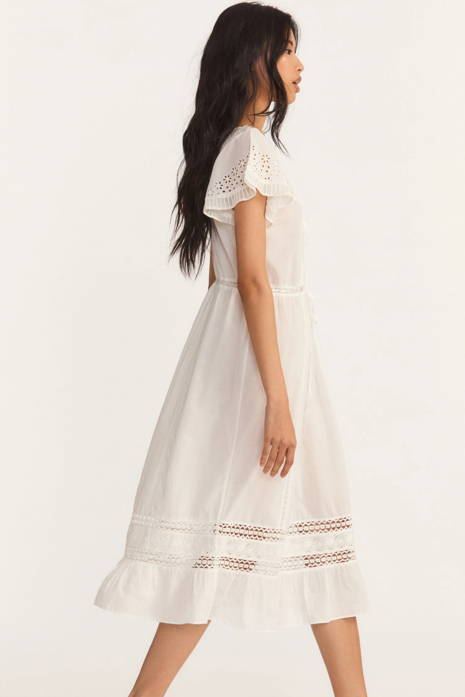 LoveShackFancy Madeline Midi Dress New Arrivals 4 LoveShackFancy Madeline Midi Dress New Arrivals