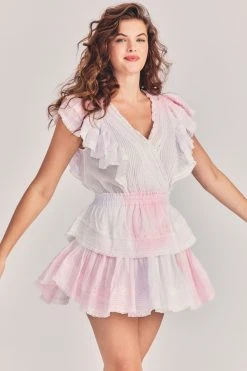 LoveShackFancy Gwen Mini Dress Dresses