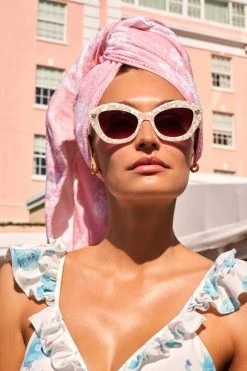 LSF New Arrivals Botanical Toile Beach Towel