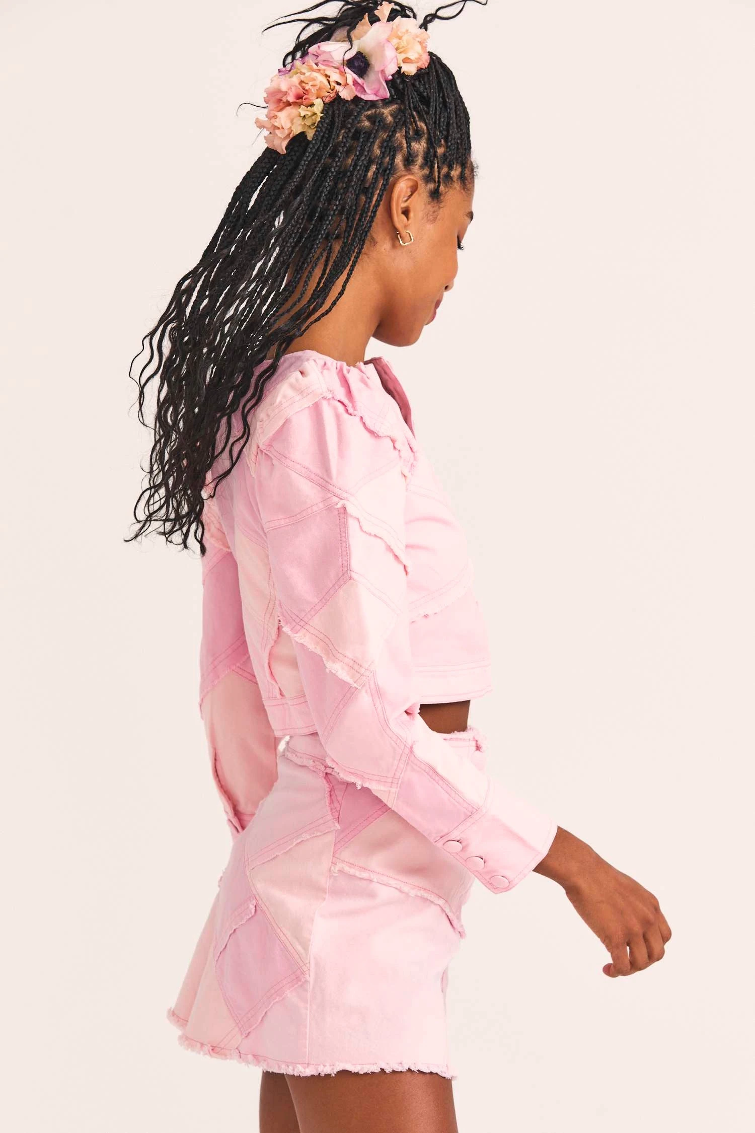 LoveShackFancy Eleora Crop Jacket 3 LoveShackFancy Eleora Crop Jacket