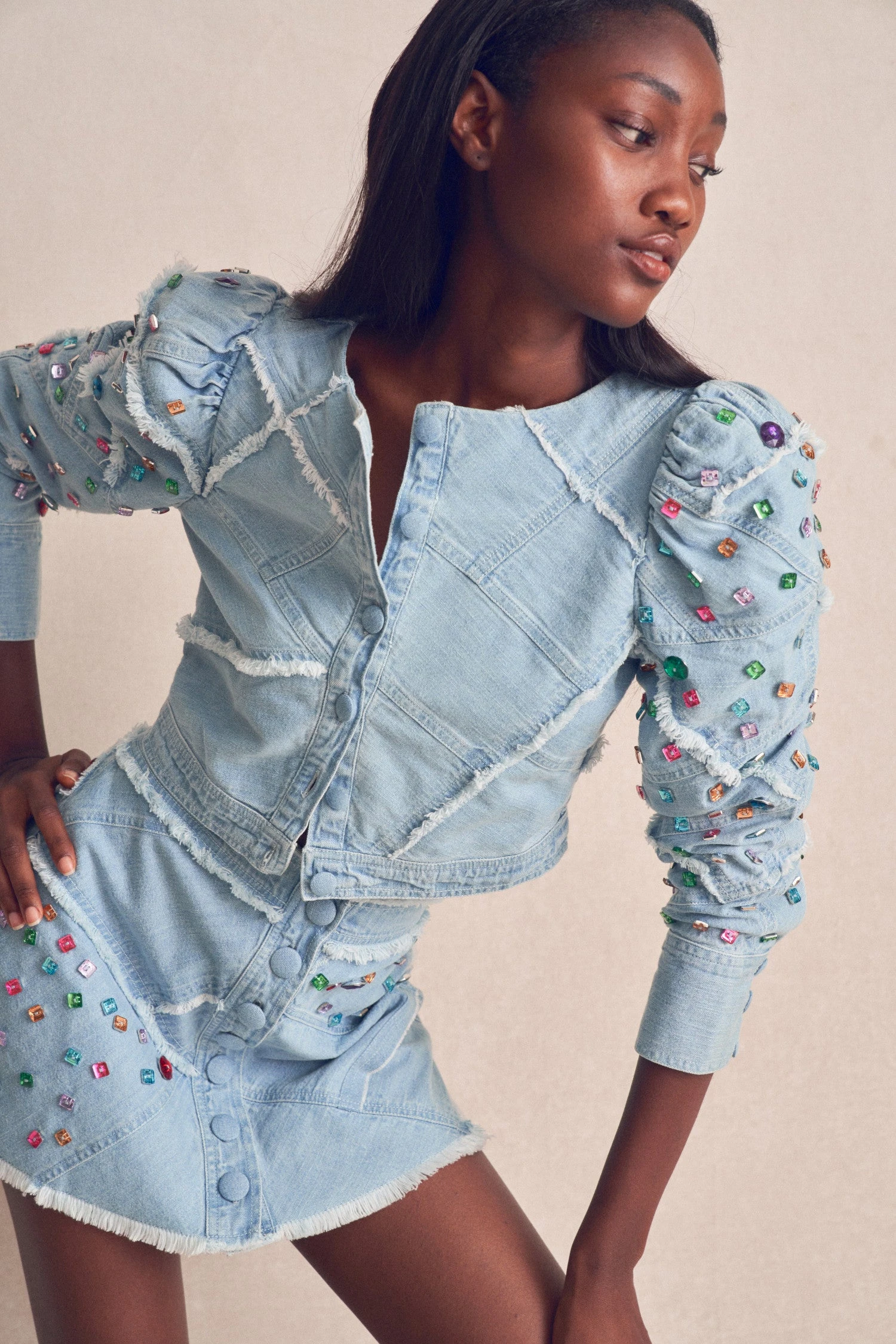 LoveShackFancy New Arrivals Eleora Crop Jacket 1 LoveShackFancy New Arrivals Eleora Crop Jacket