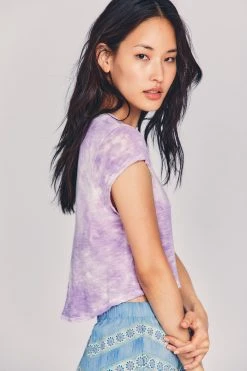 LoveShackFancy Rubin Cropped Tee