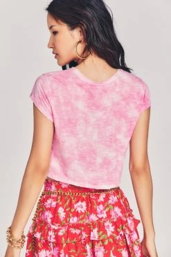 LoveShackFancy Rubin Cropped Tee 7 LoveShackFancy Rubin Cropped Tee