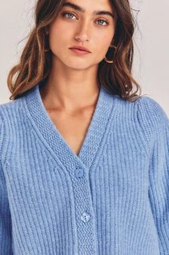 LoveShackFancy Avignon Cropped Cardigan Sweater Sale