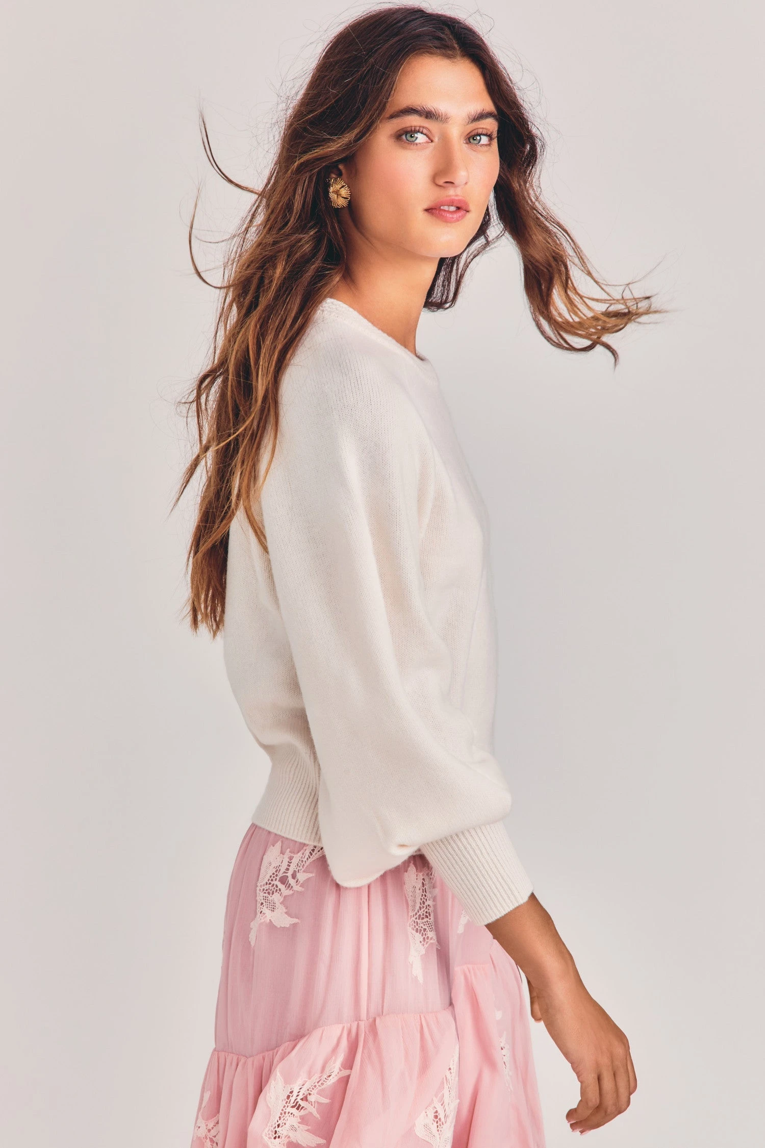 LoveShackFancy Ashland Pullover Sweater Sale 3 LoveShackFancy Ashland Pullover Sweater Sale