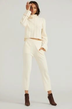 LoveShackFancy Foxglove Cashmere Pant