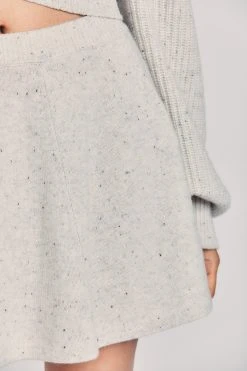 LoveShackFancy Lanchester Cashmere Mini Skirt