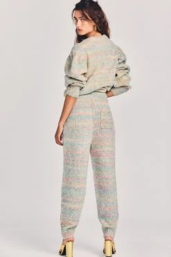 LoveShackFancy Olvera Knit Jogger Pant 11 LoveShackFancy Olvera Knit Jogger Pant