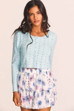 LoveShackFancy Jonah Crop Cardigan