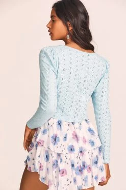 LoveShackFancy Jonah Crop Cardigan