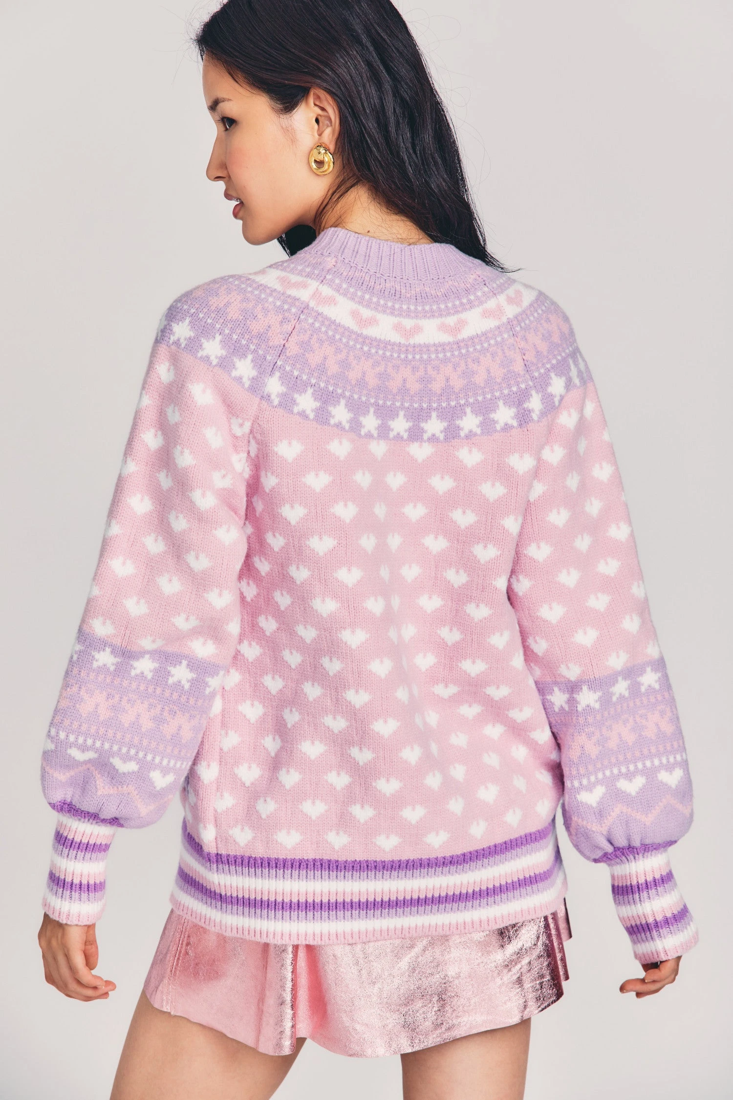 LoveShackFancy Amalo Boyfriend Cardigan 4 LoveShackFancy Amalo Boyfriend Cardigan