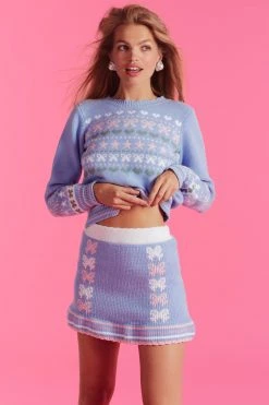 LoveShackFancy Sale Hathaway Mini Skirt