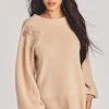 LoveShackFancy Shen Cashmere Pullover Sweater