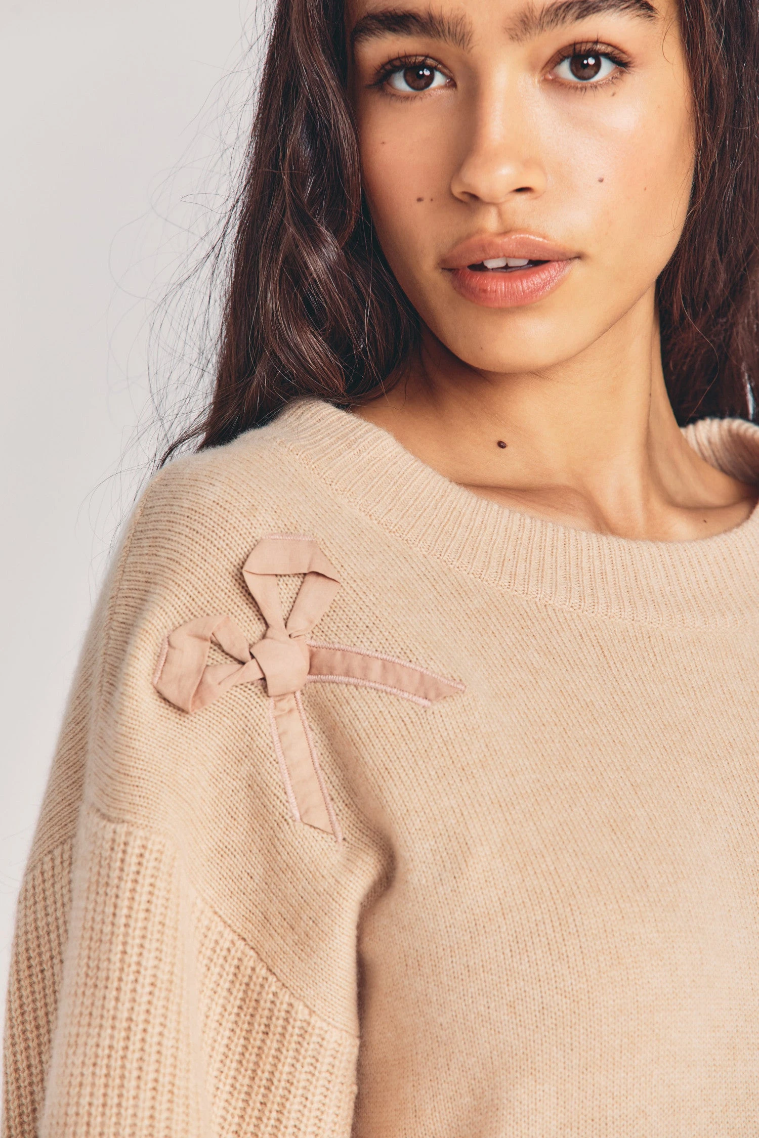 LoveShackFancy Shen Cashmere Pullover Sweater 2 LoveShackFancy Shen Cashmere Pullover Sweater