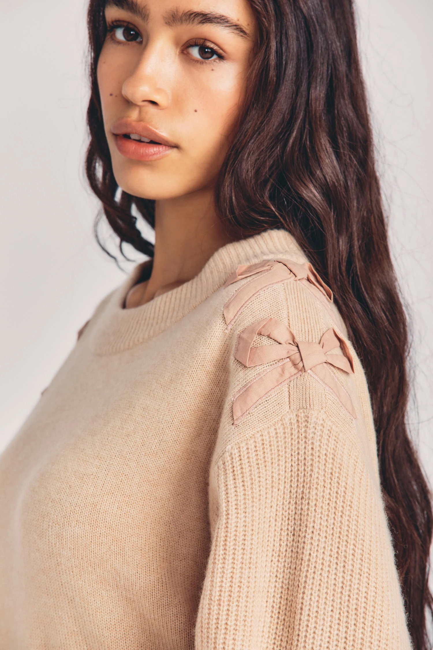 LoveShackFancy Shen Cashmere Pullover Sweater 3 LoveShackFancy Shen Cashmere Pullover Sweater