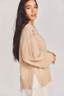 LoveShackFancy Shen Cashmere Pullover Sweater 8 LoveShackFancy Shen Cashmere Pullover Sweater