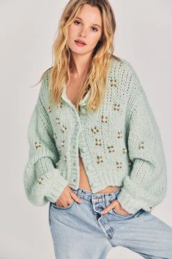LoveShackFancy Emilie Wool Cardigan Sale