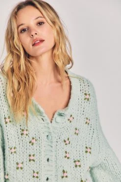 LoveShackFancy Emilie Wool Cardigan Sale