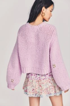 LoveShackFancy Emilie Wool Cardigan Sale