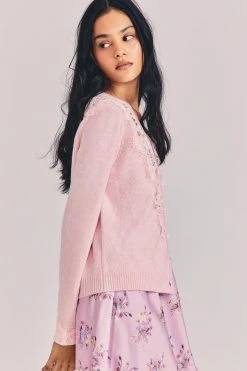 LoveShackFancy Brandie Cardigan Sweater