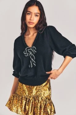 LoveShackFancy Leonora Pullover Sweater Sale