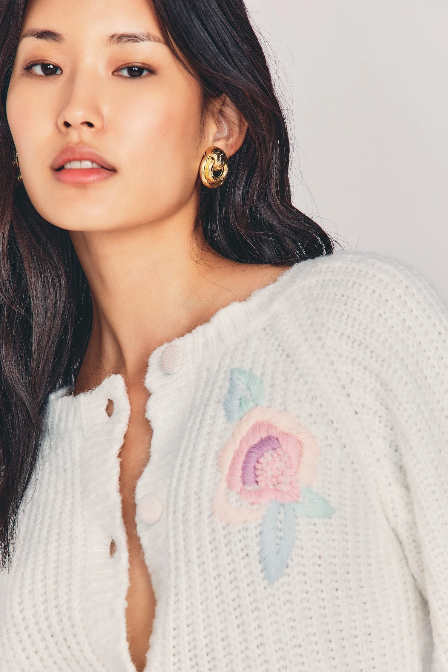 LoveShackFancy Brookie Wool Cardigan Sale 2 LoveShackFancy Brookie Wool Cardigan Sale