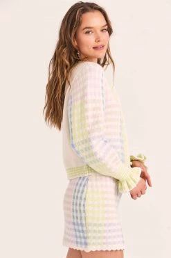 LoveShackFancy Keoni Cardigan Sweater 26 LoveShackFancy Keoni Cardigan Sweater