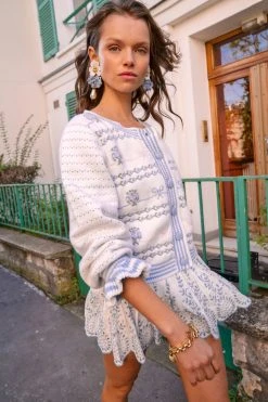 LoveShackFancy Keoni Cardigan Sweater 19 LoveShackFancy Keoni Cardigan Sweater