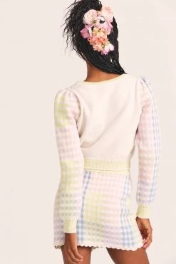 LoveShackFancy Dolana Crop Pullover