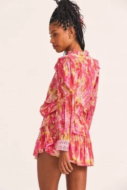 LoveShackFancy Ruffle Mini Skirt