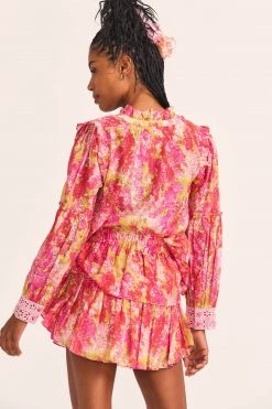 LoveShackFancy Ruffle Mini Skirt