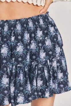 LoveShackFancy Ruffle Mini Skirt Skirts